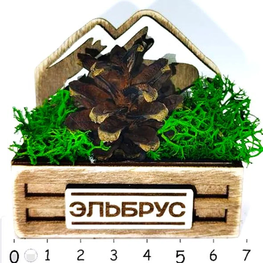 Магнит  СУВЕНИРНЫЙ ЭЛЬБРУС